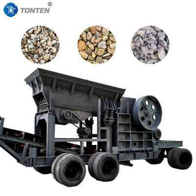 Güçlü ezme gücü ve istikrarlı operasyon metal madenleri için çene kırıcı
