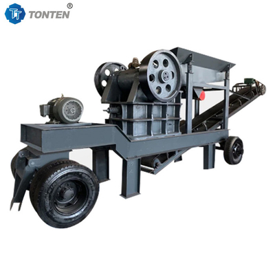 Mobil PE250x400 Çene Mühürleyici Madencilik Taş Çene Mühürleyici