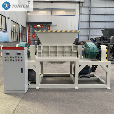 Ağır Görevli Çift Çubuklu Kırıcı Devre Tablosu Makinesi Kırıcı Kağıt Makinesi