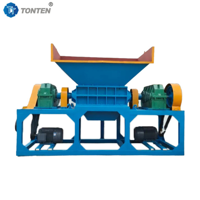Altyazı Metal Lastik Kırıcı Mini Metal Kağıt Çöp Kırma Makinesi