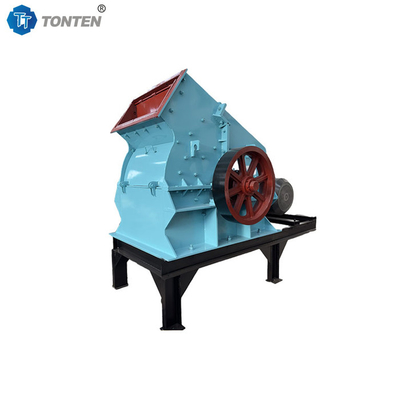 Küçük Mobil Hammer Crusher Mini Taş Crusher Makine Konveyörle