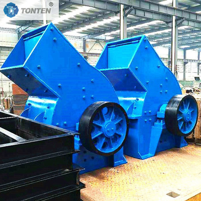 Metallürji endüstrisi için kolay işletimli büyük kapasiteli çekiç kırıcı