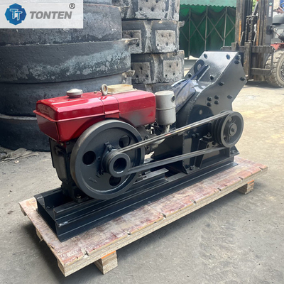 Dizel Çekiç Çekirgenli Mobil Küçük Çekiç Çekirgenli Taşıyıcı Kemeri