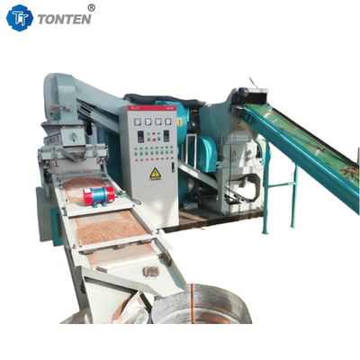 Bakır Granulatör Çöp Bakır Tel Geri Dönüşüm Makinesi Bakır Pirinç Fabrikası