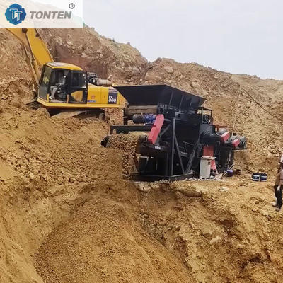 Çamur ve Taş Ayırıcı Maden Tarama Toprak Kum Taş Ayırıcı Makine