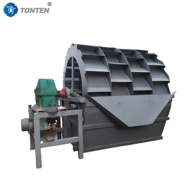 Tekerlekli kova kum tarama çamaşır makinesi Mini kum çamaşır makinesi