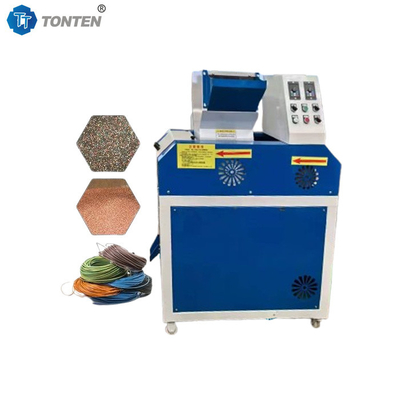 Kablo Tel Granulatör Makinesi Bakır Çöp Metal Geri Dönüştürme Ekipmanı