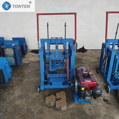 Çimento Beton Blok Dizel Tuğla Yapma Makinesi Tuğla Çapa Makinesi