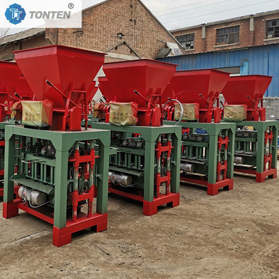 Yarı Otomatik Tuğla Yapma Makinesi Kil Blok Makinesi Üreticisi