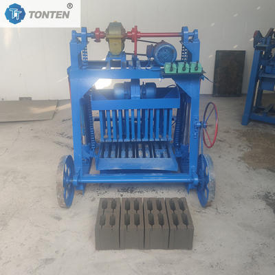 Büyük Bina Tuğla Yapma Makinesi Hareketli Çürük Blok Kalıplama Makinesi