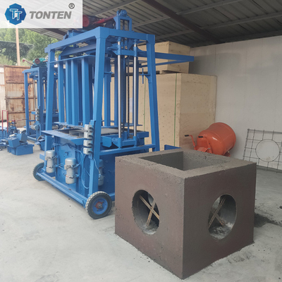 Hazırlanmış Su Koruma Tuğla Hareketli Tuğla Makinesi Eğim Koruma Tuğla Makinesi