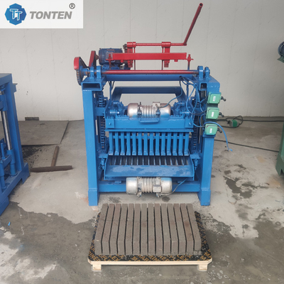 Çamur Çimento Tuğla Yapım Makinesi Otomatik Tuğla Kalıp Makinesi