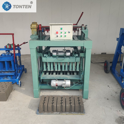 Yeni Yarım Otomatik Çimento Bloku Kalıplama Makinesi Çürük Tuğla Yapma Makinesi