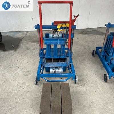 2-45 El Küçük Mobil Tuğla Makinesi Beton Kalıplama Makinesi