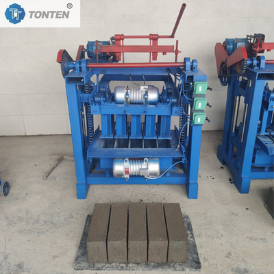 Yol Tuğla Makinesi Yarım Otomatik Beton Blok Kalıplama Makinesi