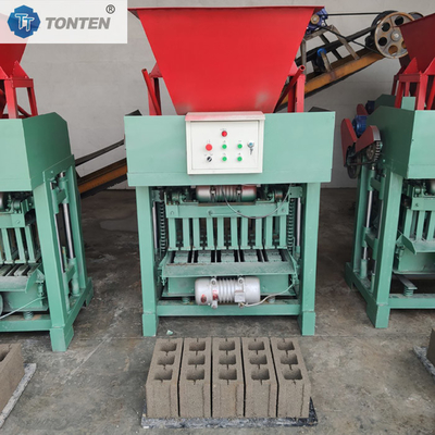 4-35B Hopper Blok Kalıplama Makinesi Küçük ve Orta Boyutlu Permeable Tuğla