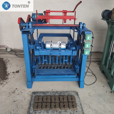 Beton Tuğla Yapma Makinesi Çimento Çürük Blok Yarım Otomatik Blok