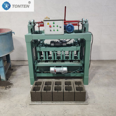 Yeni Yarım Otomatik Çimento Bloku Kalıplama Makinesi Çürük Tuğla Yapma Makinesi
