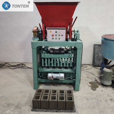Taş blok tuğlalar çimento gözenekli tuğlalar fırlatma makinesi