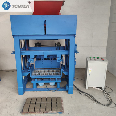 Tam Otomatik Bağlantı Beton Tuğla Çürük Blok Yapma Makinesi