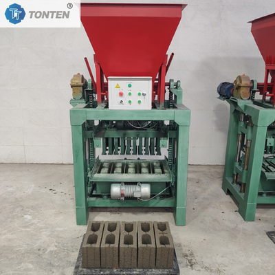 Yarım otomatik hopper tuğla yapımı sement standart tuğla renkli tuğla yapım ekipmanları