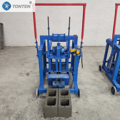 Doğrudan itmek küçük taşınabilir tuğla makinesi yuvarlak kuyunun tuğla makinesi