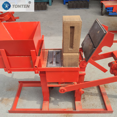Çin Küçük El Beton Çimento Blok Tuğla Yapma Makinesini Satmak İçin