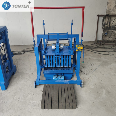 Tonten Küçük Model Ambalaj Çimento Bloku Beton Tuğla Yapma Makinesi