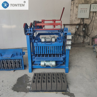 Hidrolik Bağlantılı Blok Tuğla Yapma Makinesi Kenya'da Tuğla Makinesi