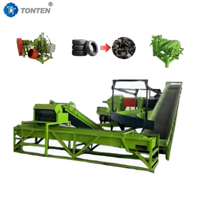 Lastik Kamyon Otomobil Lastik Geri Dönüştürme Tesisi Otomatik Lastik Geri Dönüştürme hattı