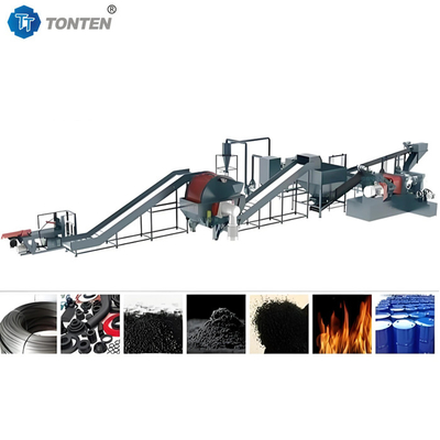 Lastik Atık Geri Dönüştürme Makinesi Fabrikası Kauçuk Toz Makinesi Yapın