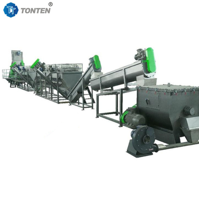 Atık plastik şişe PET plastik yıkama geri dönüşüm makinesi hattı