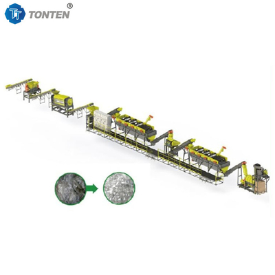 PET Geri Dönüştürme Makinesi Atık Kullanılmış Plastik Tüyleri Yıkama Geri Dönüştürme hattı