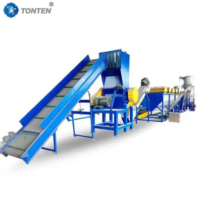 PET Geri Dönüştürme Makinesi Atık Kullanılmış Plastik Tüyleri Yıkama Geri Dönüştürme hattı