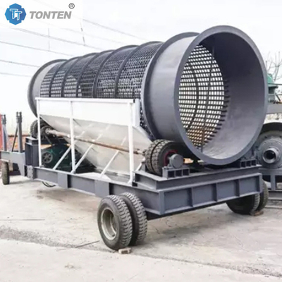 Çubuksuz Davul Ekranı Madenler Taş Barit Kum Ekran Makinesi