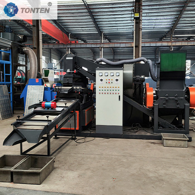 Eski Kablo Granulator Makinesi Bakır Kablo Geri Dönüşüm Ayrım Plastik Makinesi