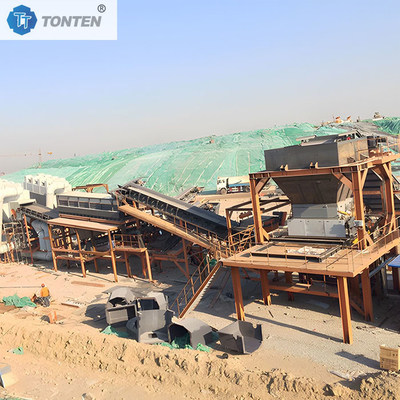 Mermer Beton Çakıl Çakır Çakır Çakır Geri Dönüştürme Sıralama Liniyası
