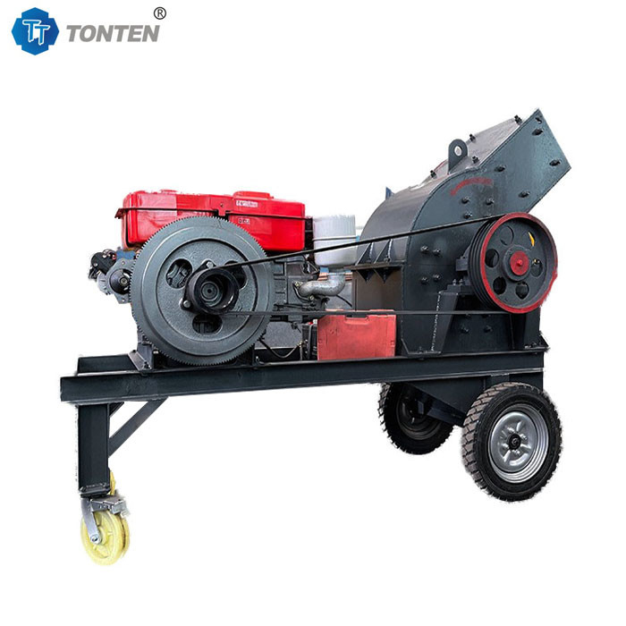 Çekiç Çakıl Beton Çekiç Çekme Makinesi Dizel Tipi