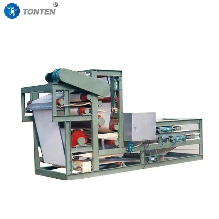 Su çekme kemeri baskı filtre makinesi çamur işleme üreticisi