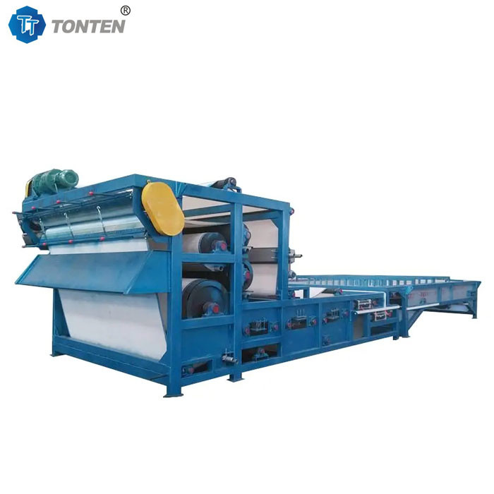 Çamur su çekme kemeri Filtre Pressi Makine Konsantrasyon Filtre Pressi