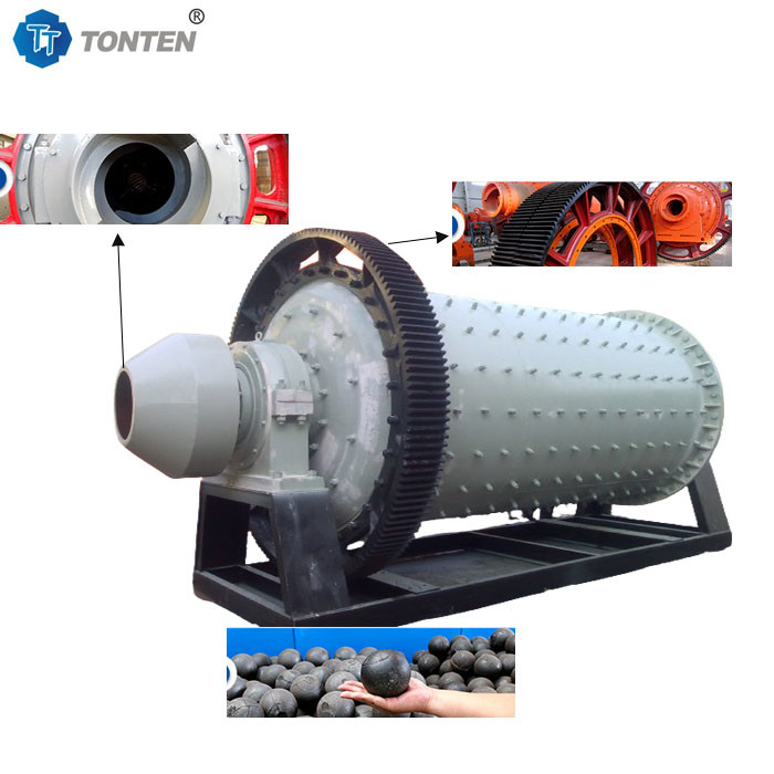 Mineral İşleme Yatay Demir Cevizi Topu Mühennesi ızgara Tipi 900x3000