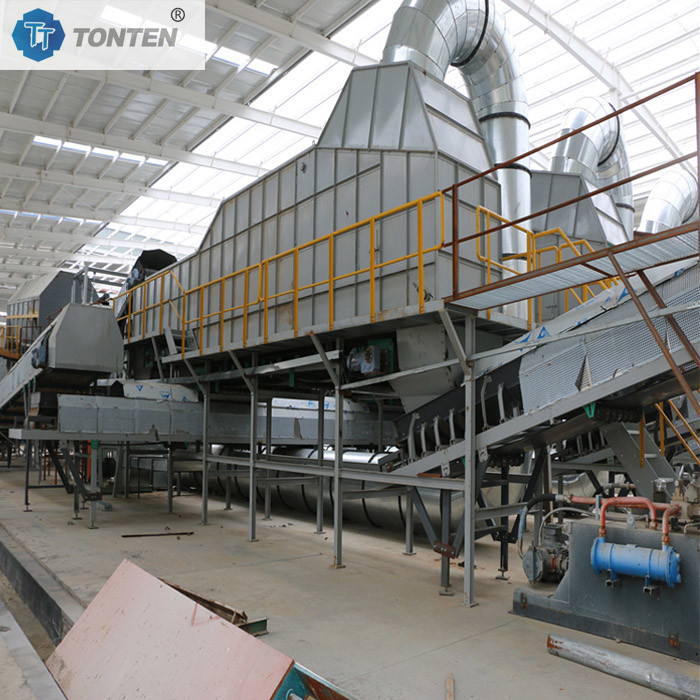 Şehir Çevre Koruması İçin Güçlü Araç Ev Çöpleri Sıralama Fabrikası
